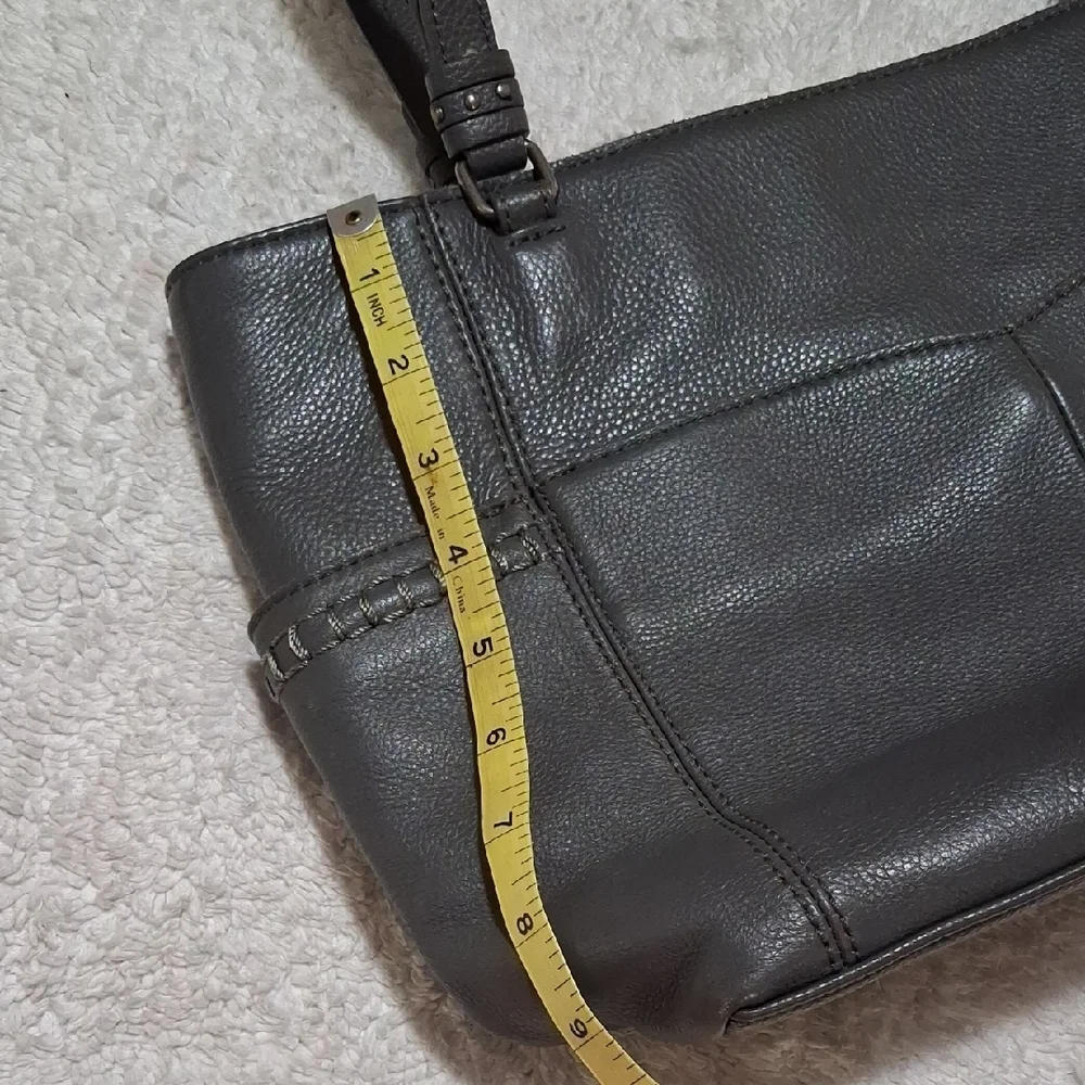 The Sak Charcoal Gray Leather Tote - Picture 8 of 8